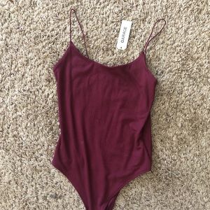 NWT Garage Scoop Cami Bodysuit